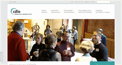Desktop Screenshot of cdio.org