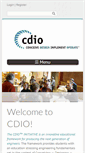 Mobile Screenshot of cdio.org